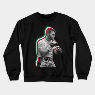 mexican pride canelo Crewneck Sweatshirt